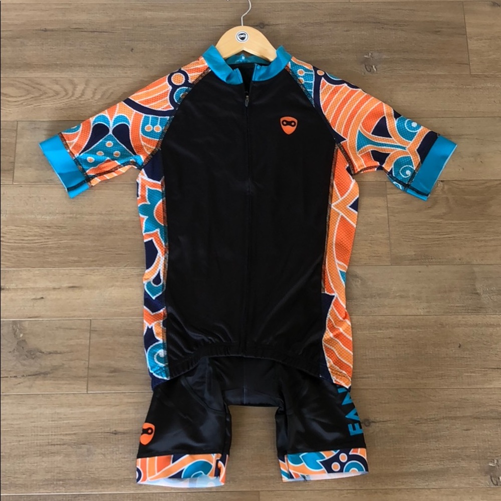 Fantom Cycling Paisley Jersey